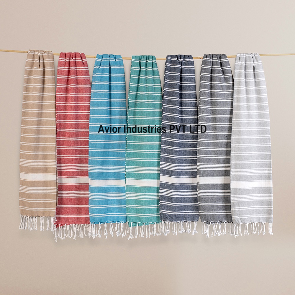 stripe Fouta towels manufacturer